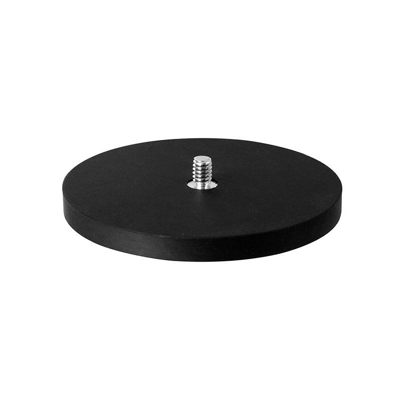 88mm Diameter Round Heavy-Duty Magnetic Base with 1/4"- 20 Camera Bolt