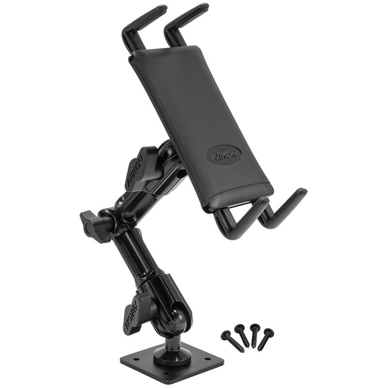 Slim-Grip® Ultra Heavy-Duty Multi-Angle Midsize Tablet Drilled-Base or Wall Mount