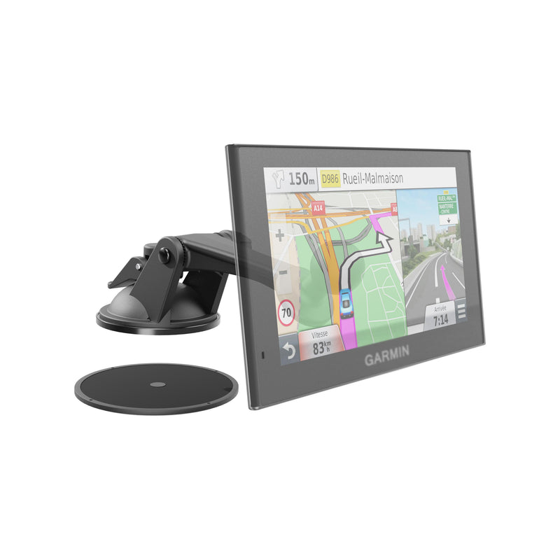 Sticky Suction Windshield or Dash Car Mount with 3" Arm for Garmin nuvi GPS