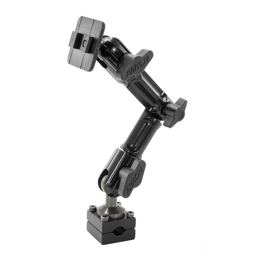 Heavy-Duty Headrest Mounting Pedestal with Multi-Angle 8" Arm