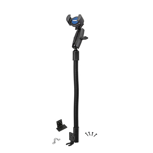RoadVise® Heavy-Duty Seat Rail or Floor Phone Mount